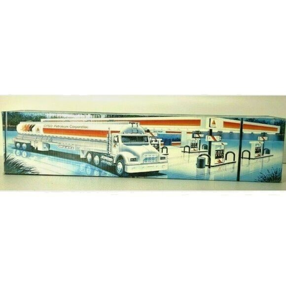 Die Cast CITGO 1996 TOY TANKER TRUCK 1st In Original Series Box New Collector - Picture 4 of 10